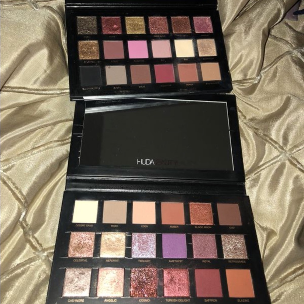 Authentic Huda beauty palettes